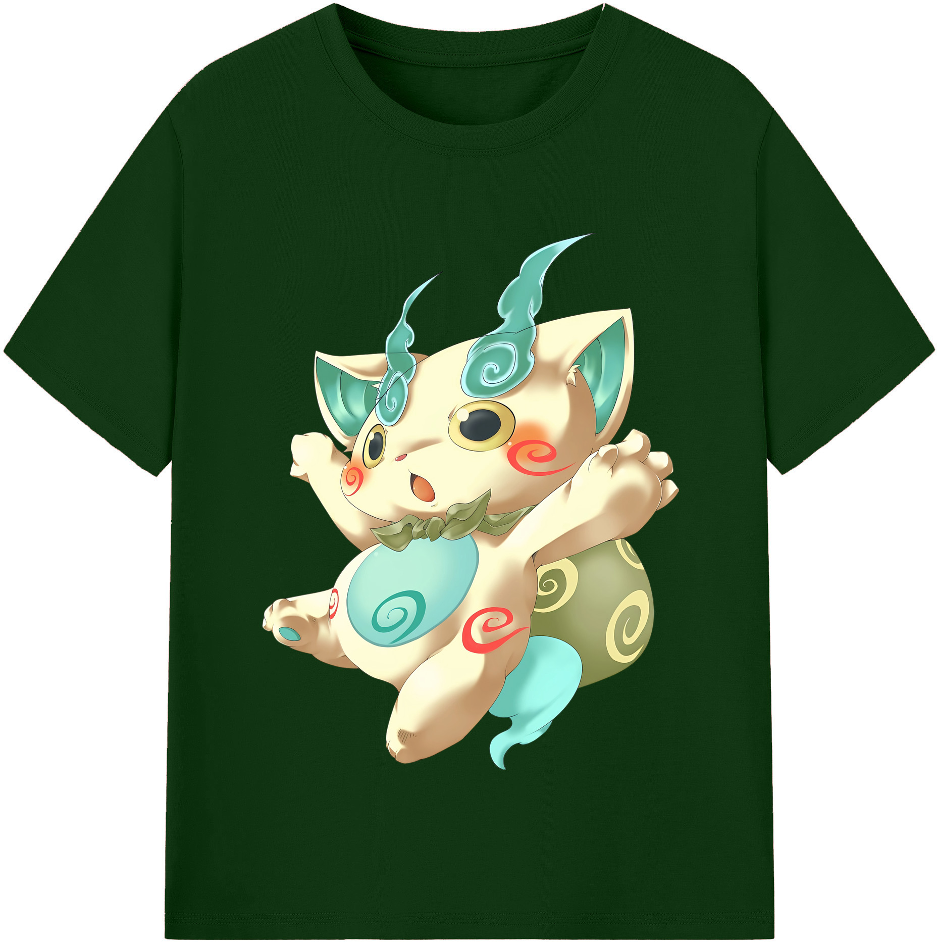 （画像用） 妖怪ウォッチ Yo-kai Watch 綿100％半袖Tシャツ（フロントプリント）